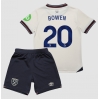 Camiseta West Ham United Jarrod Bowen #20 Segunda Equipación Replica 2025-26 para niños mangas cortas (+ Pantalones cortos)